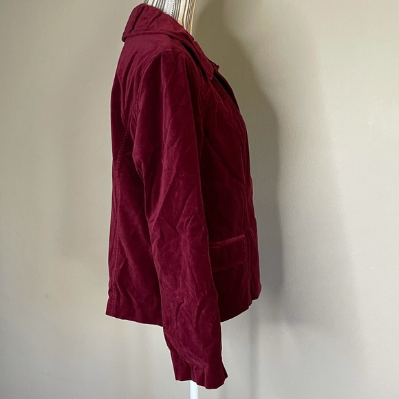 CHICO’s single breasted velour jacket blazer 2 - Picture 3 of 14